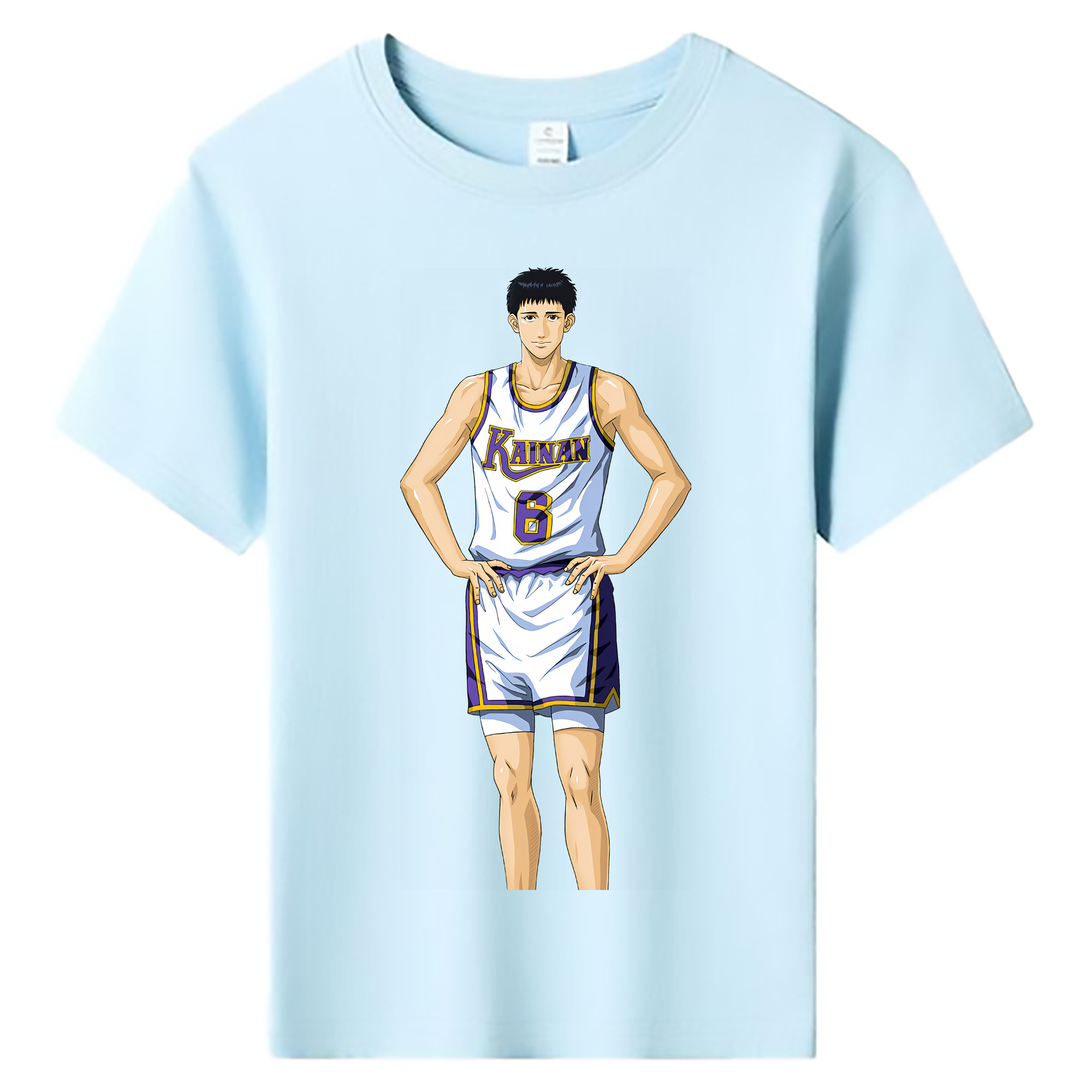 （画像用） SLAM DUNK／スラムダンク 綿100％キッズTシャツ（フロントプリント）